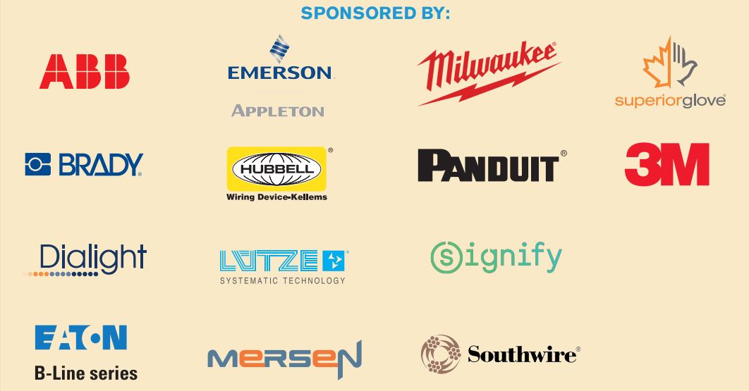 Agilix Solutions' Lure the Best 2022 is sponsored by ABB; Emerson Appleton; Milwaukee; Superior Glove; Brady; Hubbell; Panduit; 3M; Dialight; Lutze; Signify; Eaton B-Line Series; Mersen; Southwire 